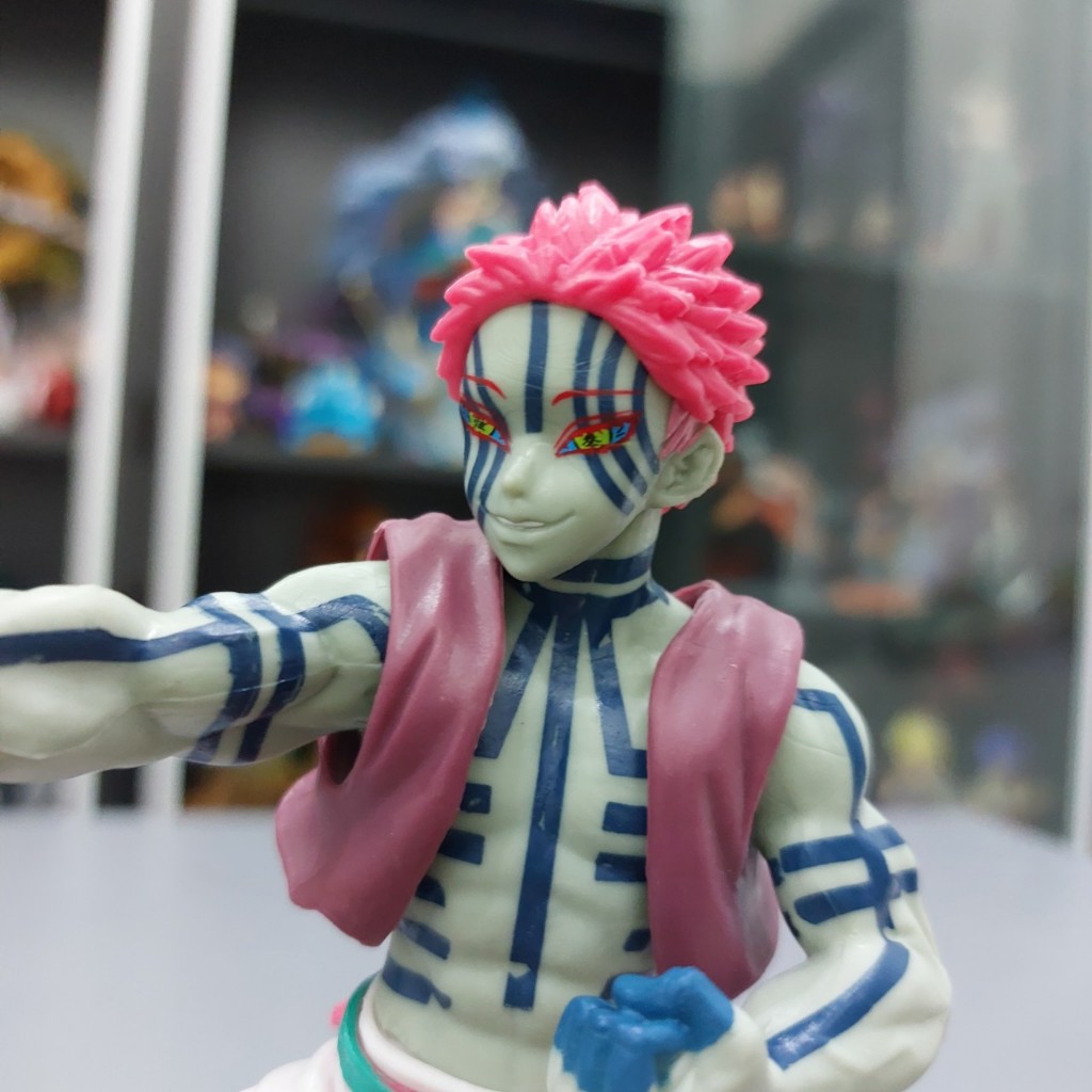 Mô hình Thượng Tam Akaza Kimetsu no Yaiba -  Mô hình Thanh gươm diệt quỷ Akaza 19Cm