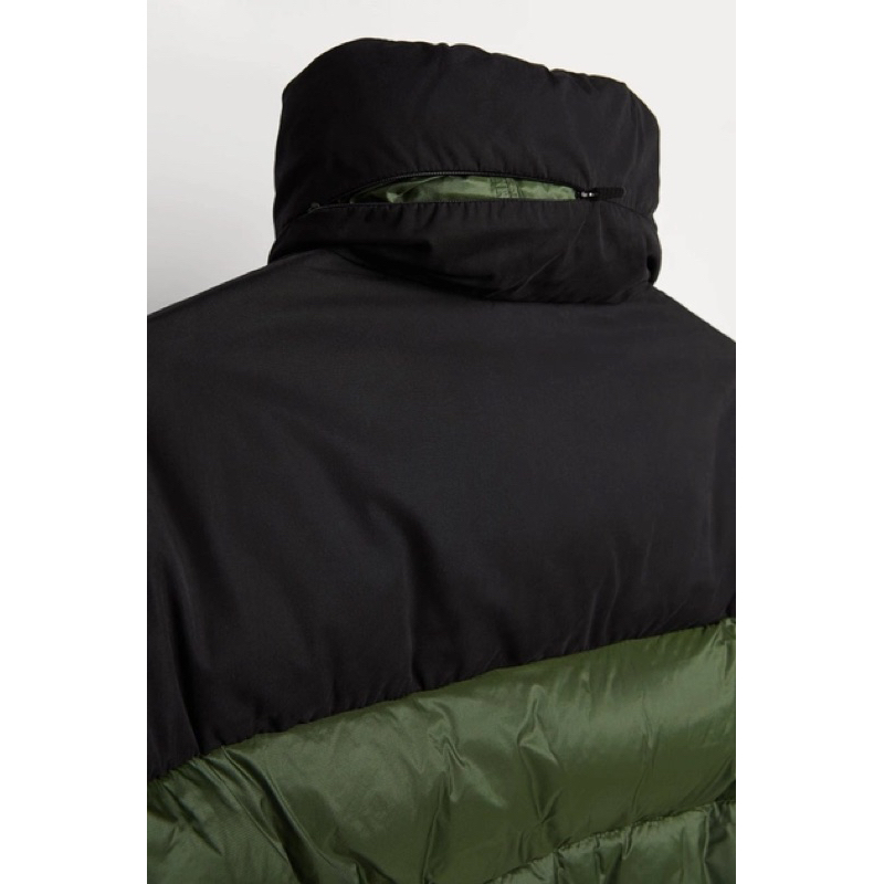 Áo phao nam Zara authentic CONTRAST PUFER size S
