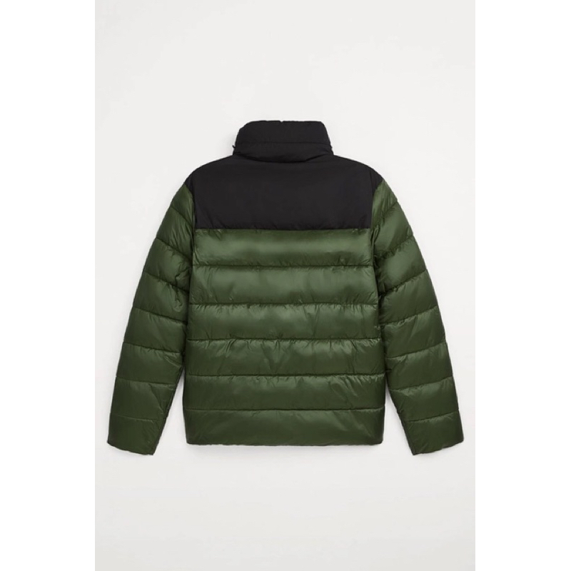 Áo phao nam Zara authentic CONTRAST PUFER size S