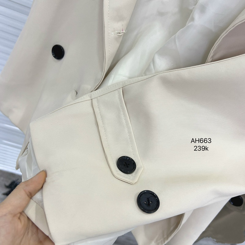AH663 Áo Khoác MANGTO Ngắn