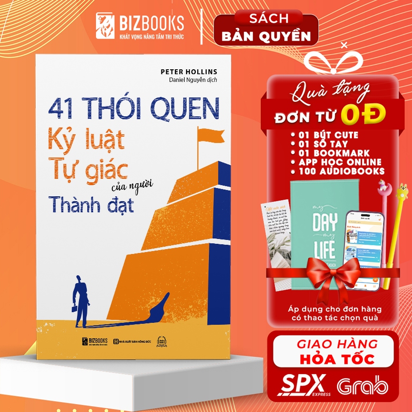 Sách 41 Thói Quen Kỷ Luật Tự Giác Của Người Thành Đạt - Bizbooks