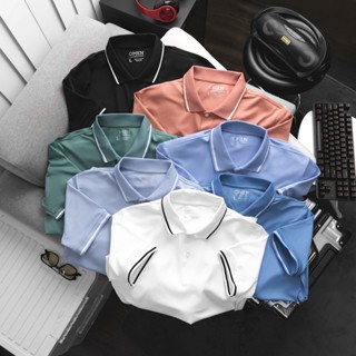 Áo thun nam  OMP2 Omen  basic vải cá sấu Poly cao cấp co giãn, thấm hút mồ hôi tốt thanh lịch, sang trọng