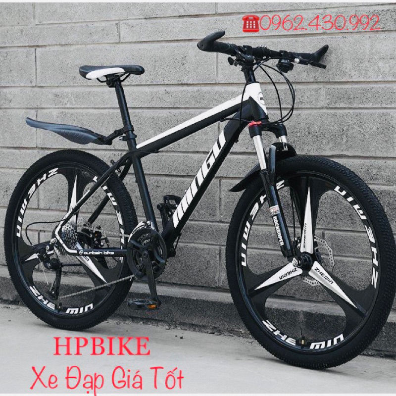 Xe Đạp Thể Thao MINGU - Size 26inch Xe Tập thể Dục Dã Ngoại (tặng full phụ kiện đi kèm)