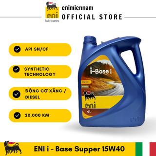 Nhớt ENI i-Base Super 15W40 chuyên dụng cho xe oto động cơ xăng / dầu diesel