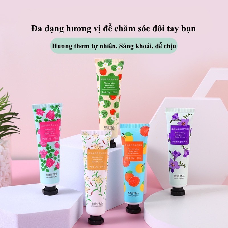 Kem dưỡng da tay Maycreate Gather beauty mềm mịn nội địa Trung chính hãng 30g