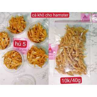 Cá khô cho hamster