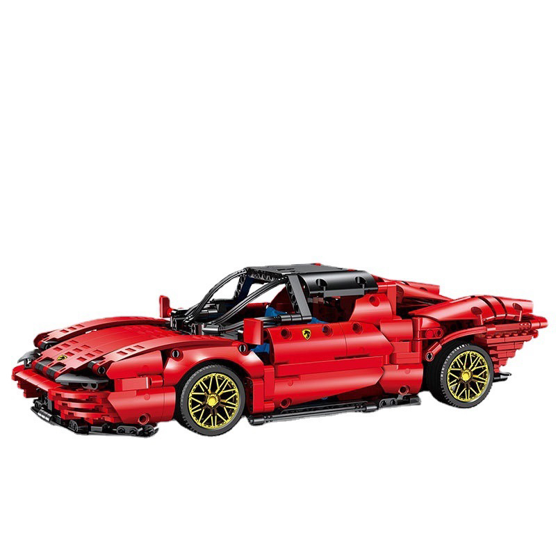 Mô hình lắp ráp siêu xe Ferrari Sp3 tỉ lệ 1:14