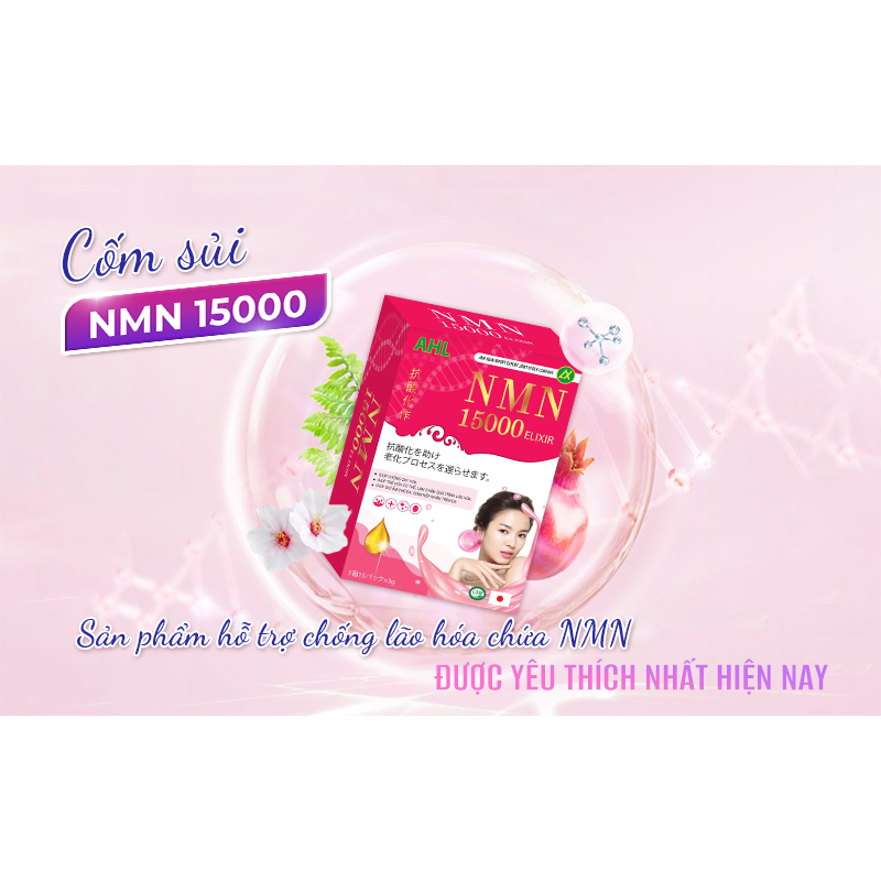 Cốm sủi đẹp da NMN 15000