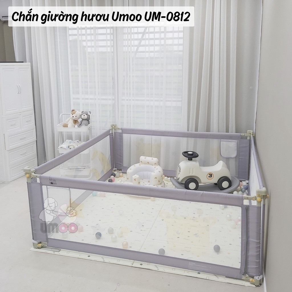 Thanh chắn giường Umoo Gấu 0815 bản nâng cấp 2023