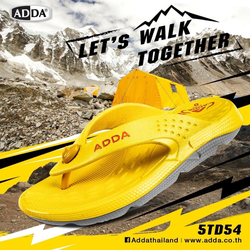 Dép Xỏ Ngón Đúc ADDA Nhập Khẩu Thái Lan 5TD54