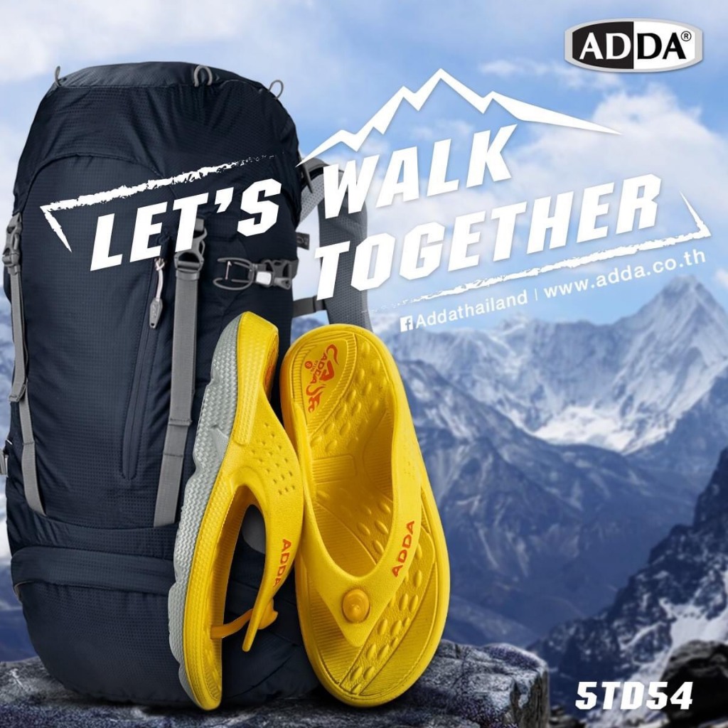 Dép Xỏ Ngón Đúc ADDA Nhập Khẩu Thái Lan 5TD54