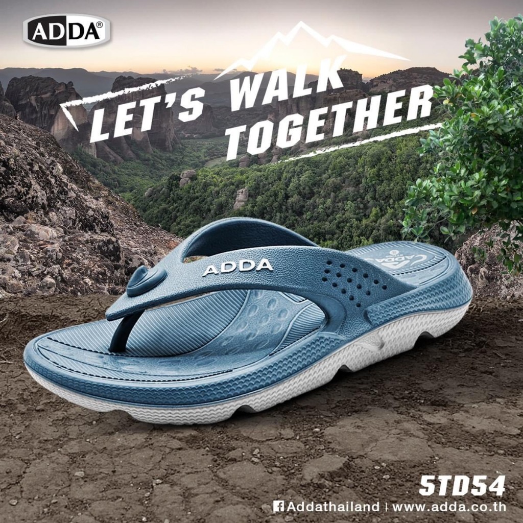 Dép Xỏ Ngón Đúc ADDA Nhập Khẩu Thái Lan 5TD54