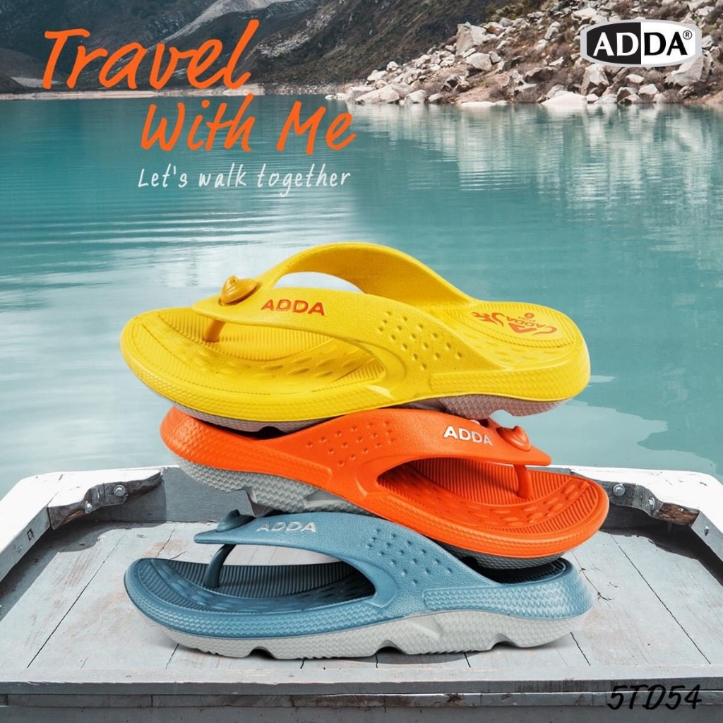 Dép Xỏ Ngón Đúc ADDA Nhập Khẩu Thái Lan 5TD54