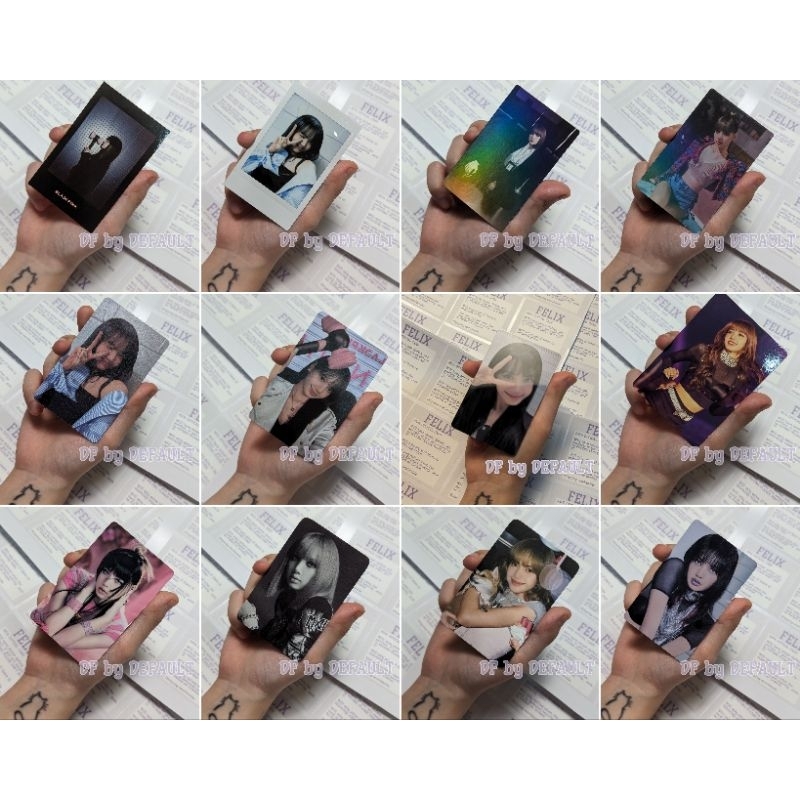 THẺ BO GÓC LISA BLACKPINK CHÍNH HÃNG PART2