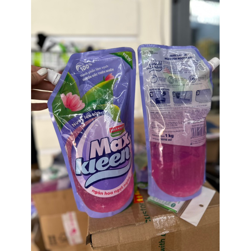 Nước Lau Bề Mặt Đa Năng Maxkleen520ml/Khăn Ướt Lau Bề Mặt Đa Năng Nước lau sàn 1kg