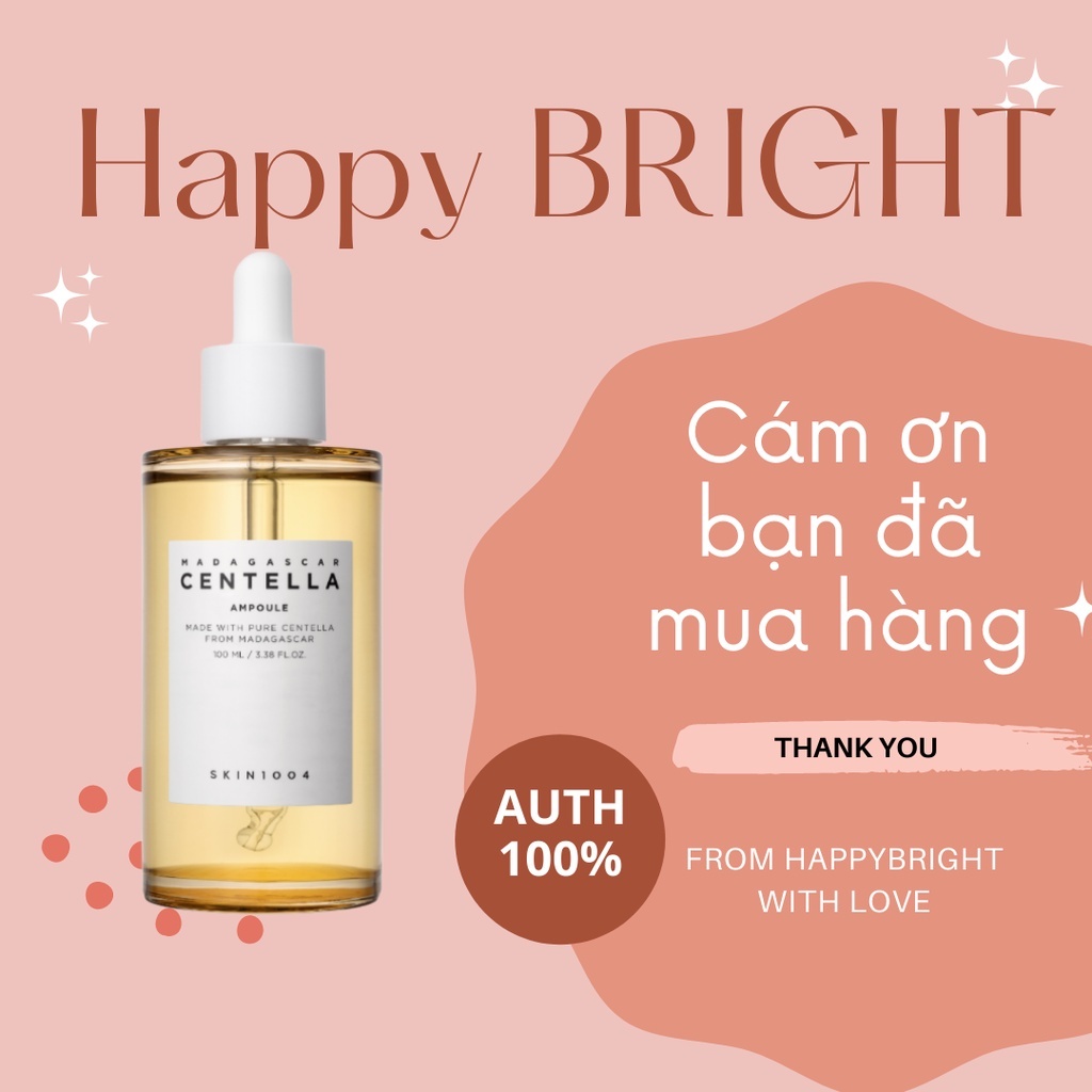 Serum Centella Rau Má 100ml tinh chất rau má Skin1004 madagascar chính hãng