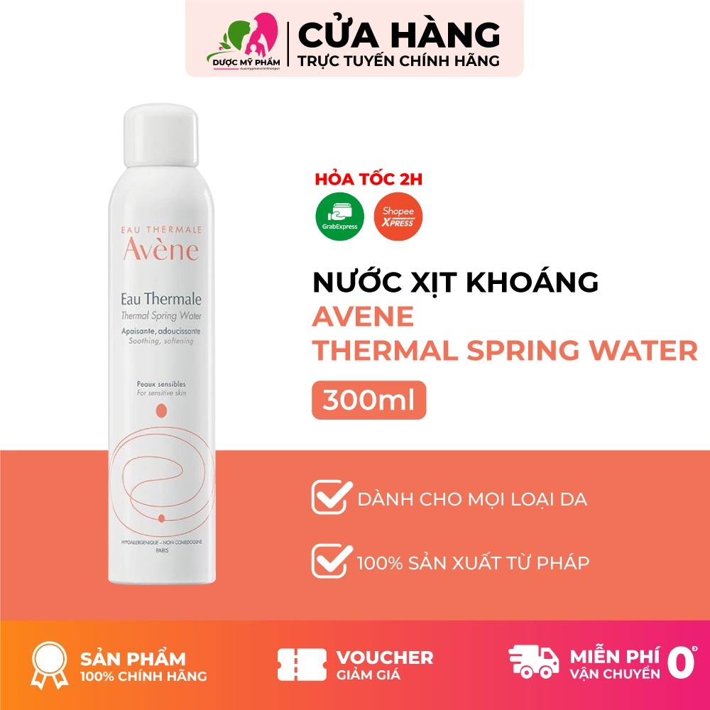 Xịt khoáng Avene 300ml Pháp