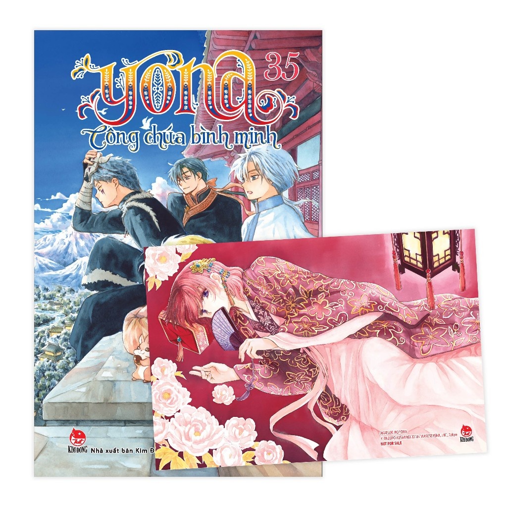 Sách Yona - Công Chúa Bình Minh - NXB Kim Đồng - Bản Quyền