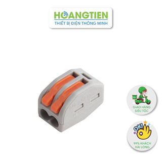 Cút nối dây điện 2 cổng kv774-2p, cút nối dây điện pct-212