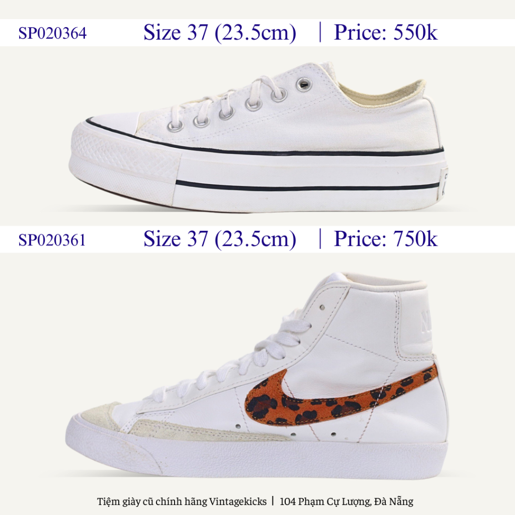 Giày 2hand thể thao Vintagekicks