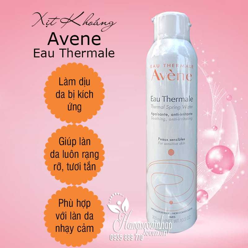 Xịt khoáng Avene 300ml Pháp