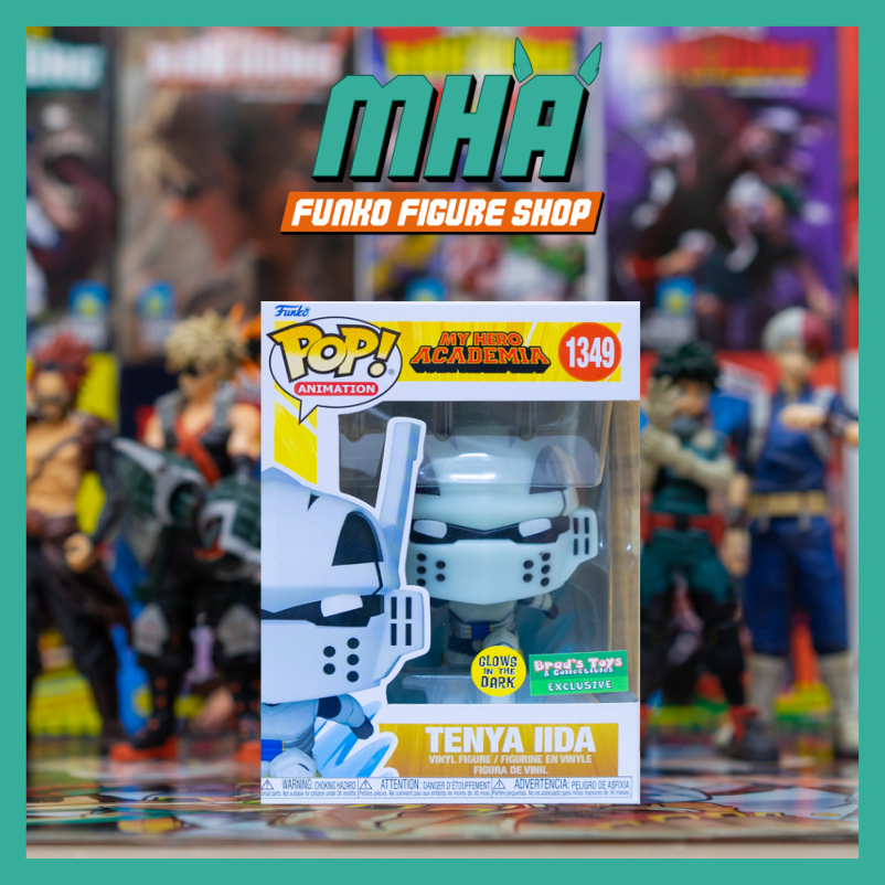 Chính Hãng Funko POP Animation: My Hero Academia - Mô Hình Tenya iida #1349 GITD Brad's Toys & Colle