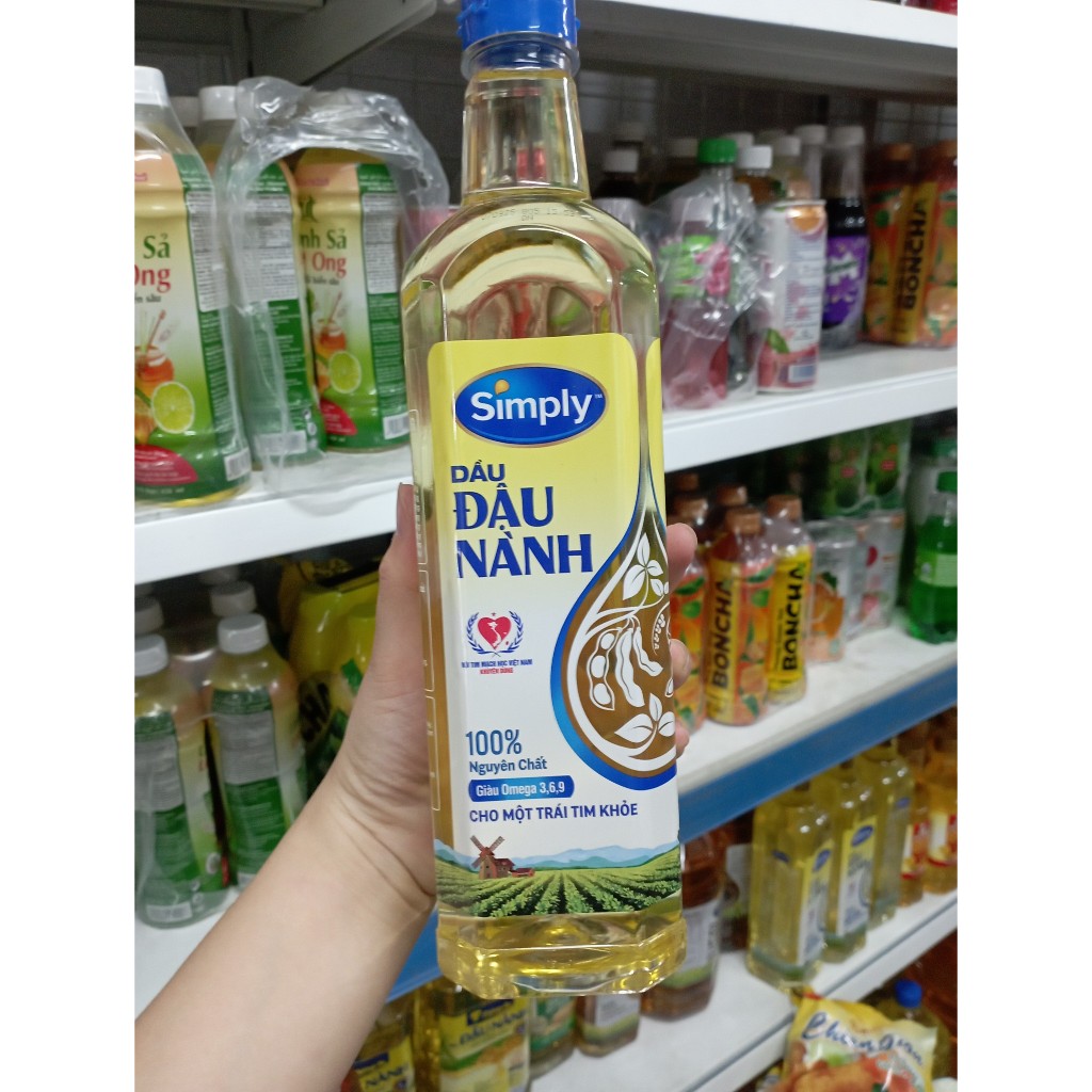 Dầu đậu nành Simply 1L