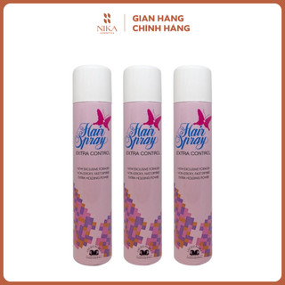 Keo Xịt Tóc Hair Spray Extra Control Jacqualine hồng 420ml