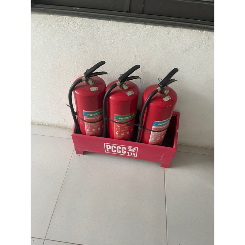 Kệ đựng bình chữa cháy_cứu hoả/đơn/đôi/ ba