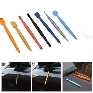 Dụng cụ hỗ trợ dán film vuốt mép decal làm đẹp trang trí bọc dán ô tô, công cụ miết đẩy bọt khí