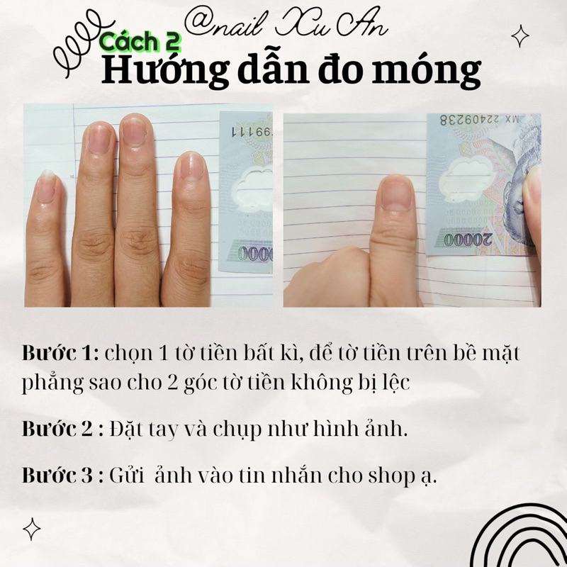 Mẫu nail mắt mèo gắn nơ buom xiêu xinh