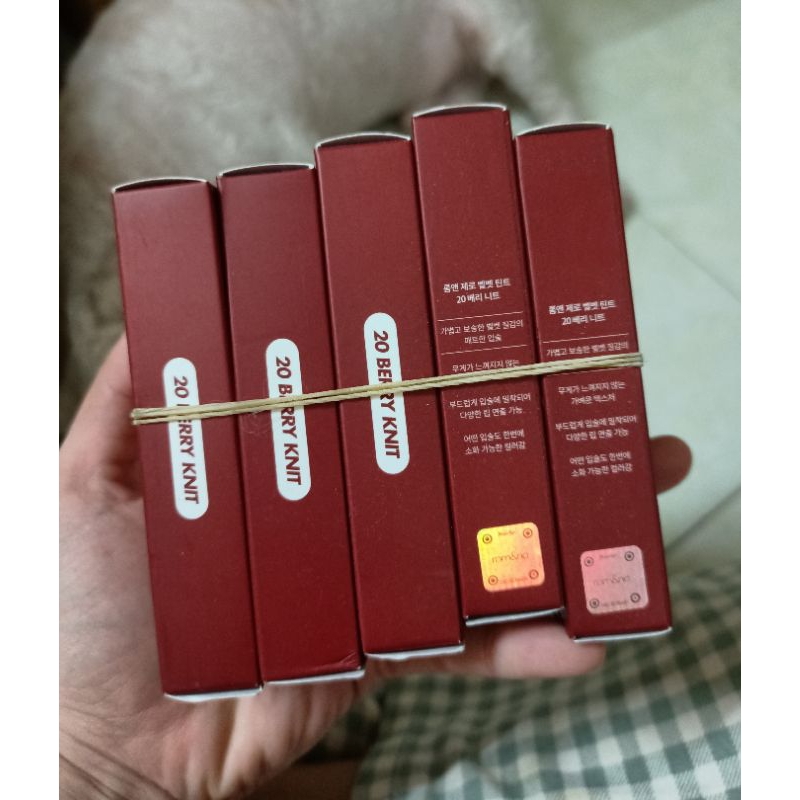 SON KEM ROMAND ZERO VELVET TINT 20 BERRY KNIT