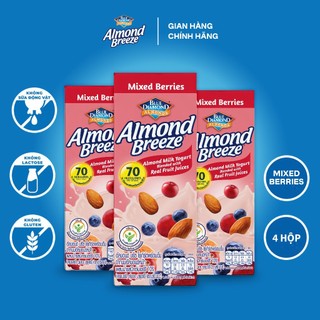 Sữa chua uống almond breeze mixed berries