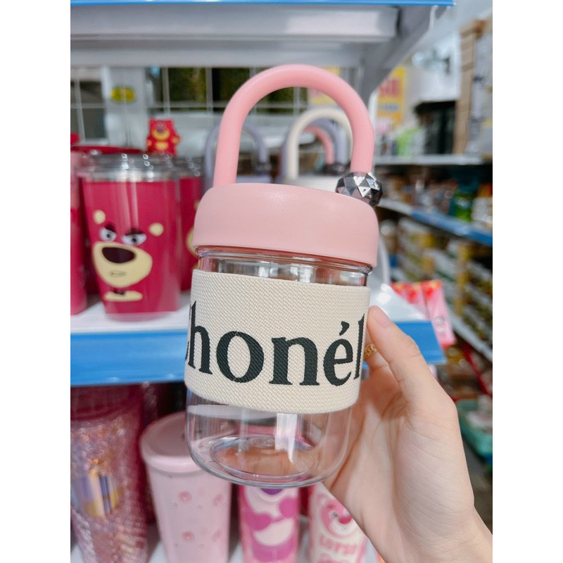 Bình nước uống Chonel xịn xò sang chảnh 450ml