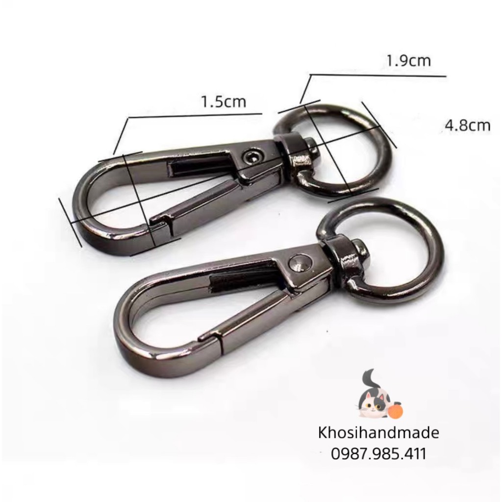 Móc Càng Cua Chữ V Hình Tròn Lọt Lòng 15MM