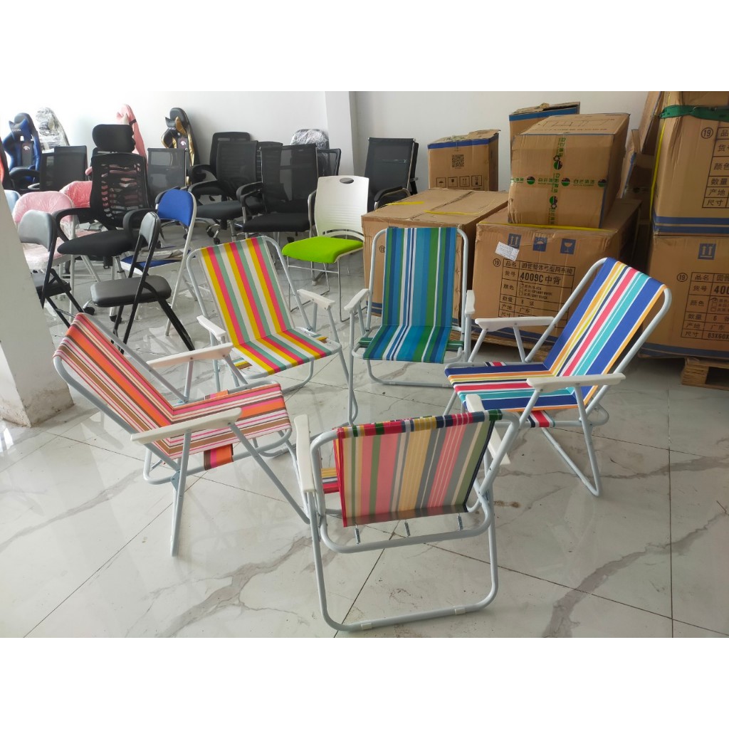 GHẾ XẾP DÃ NGOẠI,GHẾ CÀ PHÊ MÀU NGẪU NHIÊN