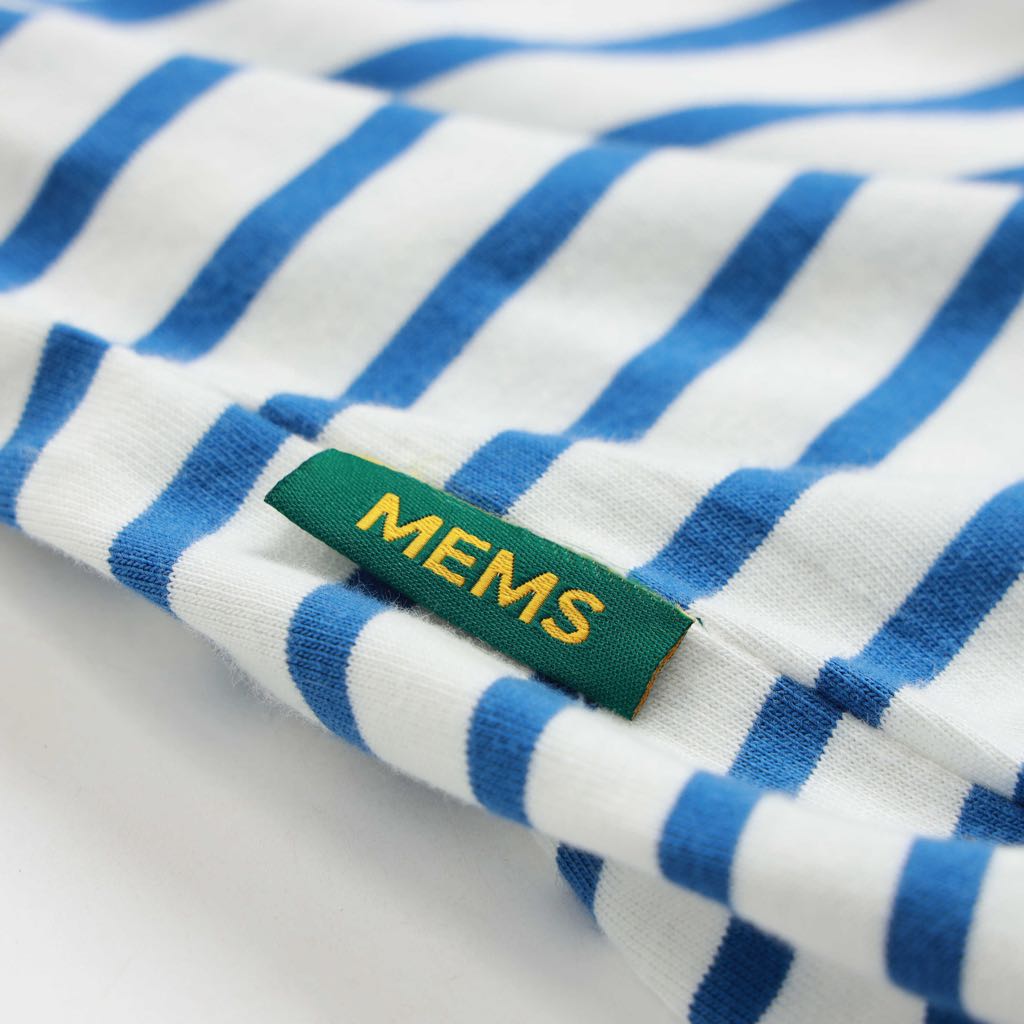 Striped T-shirt áo thun cotton nam nữ tay ngắn sọc cổ tròn