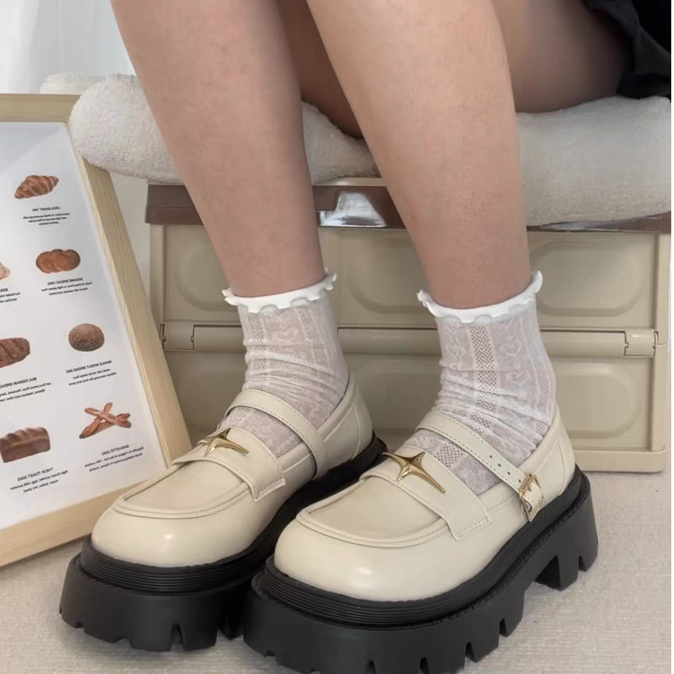 Giày ulzzang oxford vintage thời trang đơn giản màu đen/nâu cá tính năng động cute xinh đẹp bền rẻ