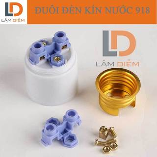 Đuôi đèn E27 kín nước loại tốt 918