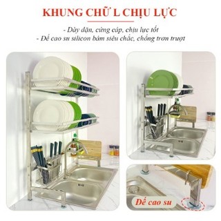 Kệ chén bát đa năng inox cao cấp