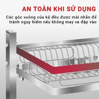 Kệ chén bát đa năng inox cao cấp