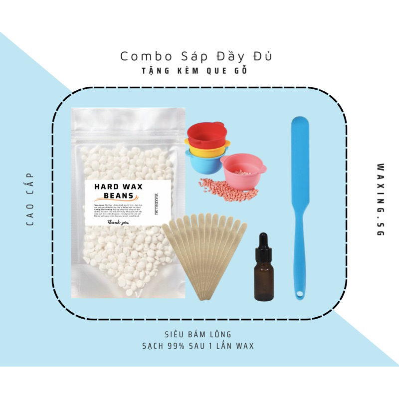 COMBO SÁP WAX ĐẦY ĐỦ CHO NGƯỜI MỚI