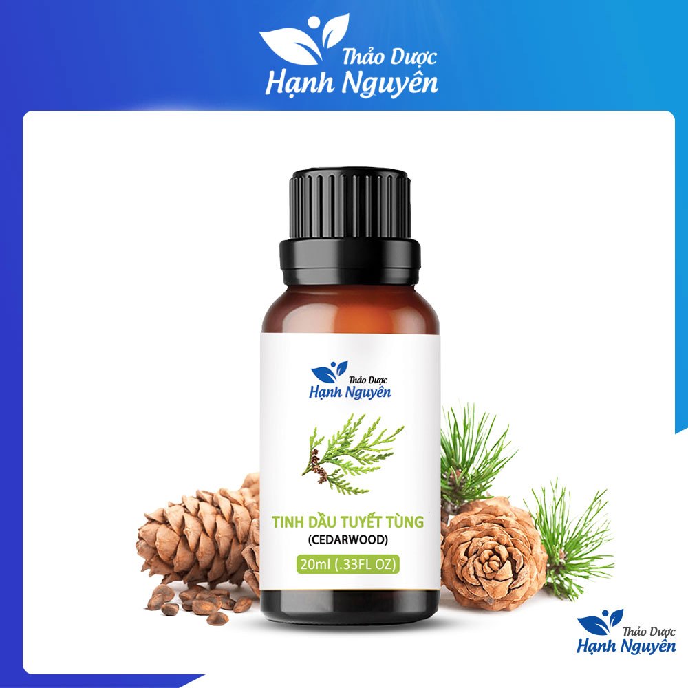 Tinh dầu Tuyết Tùng 20ml, cao cấp nhập khẩu, hương thơm tự nhiên, cân bằng cảm xúc - Thảo dược Hạnh Nguyên