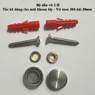 Nắp chụp đầu vít kibath, mũ chụp vít, nắp chụp gương chất liệu inox 304