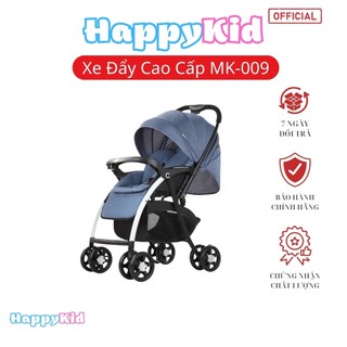 Xe đẩy gấp gọn cao cấp hai chiều rộng rãi thoáng mát cho bé khi nằm HappyKid-009