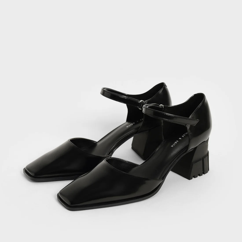 Giày cao gót CNK đế vuông CK1-60361347