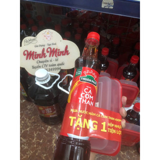 Nước mắm cá cơm than thuận Phát chai 490ml/740ml