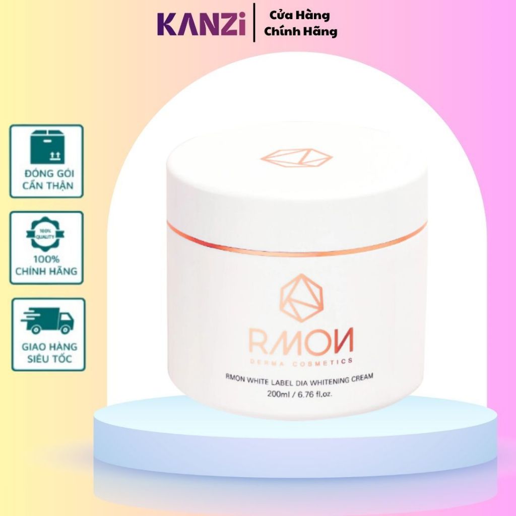 Kem Body Rmon White Label Dia Whitening Cream Hàn Quốc