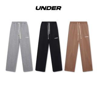 Quần ống rộng UNDER Basic Line Track Pants Nỉ chân cua - ULP001