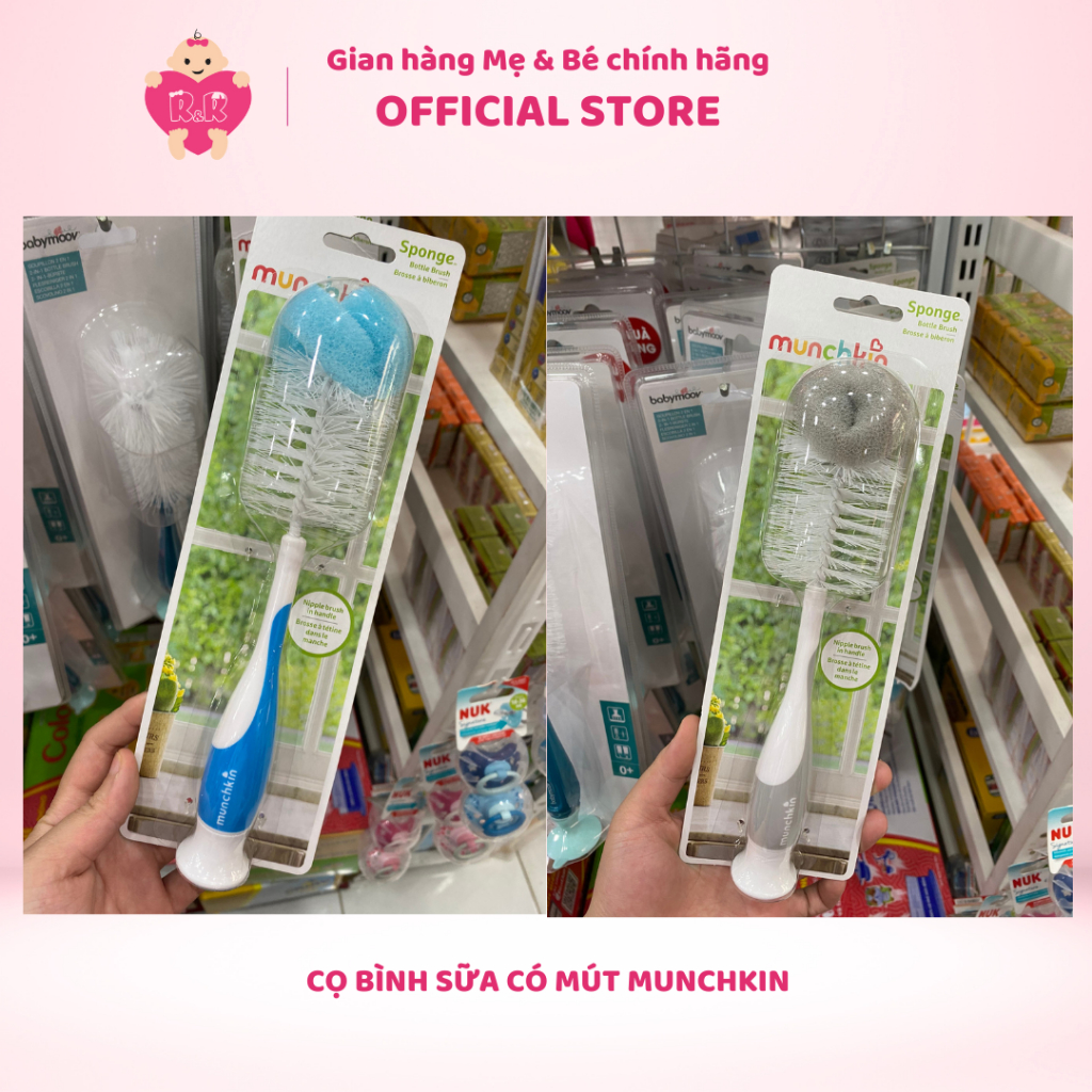 Bộ chổi, cọ rửa bình sữa, núm ty, đủ loại cho bé